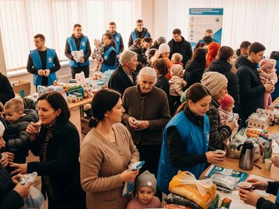 Гуманітарний центр «Вільні разом» у Львові відзначив рік підтримки переселенців з Херсонщини