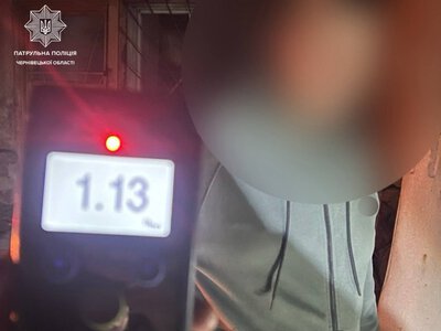 У Чернівцях патрульні виявили нетверезого водія під час комендантської години