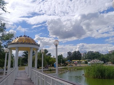 Як Вознесенівський парк Запоріжжя виглядає на початку липня - фото