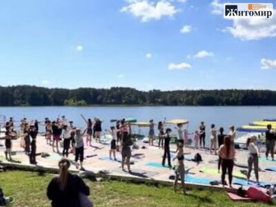 У Житомирі вода в Тетереві за добу прогрілася до 22,3 градуса