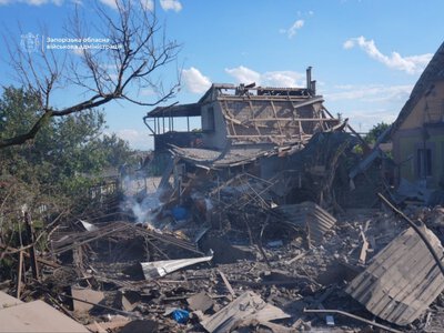 На Запоріжжі через російські обстріли постраждали дванадцять людей