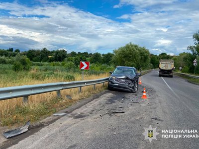 У ДТП на Уманщині постраждали жінка та малолітній хлопчик