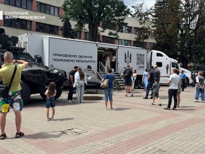 У Франківську працює  мобільний рекрутинговий простір спецпідрозділу  «Альфа» СБУ