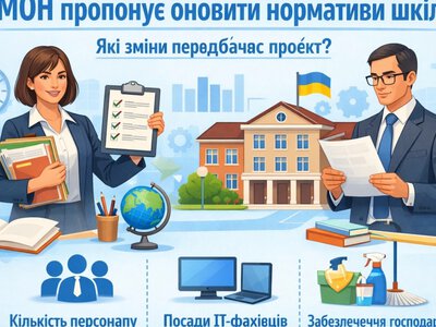 Оптимізація чи скорочення: МОН пропонує змінити шкільні штатні розклади