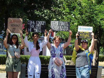 «Ми чекаємо на кожного»: у Миколаєві пройшла акція на підтримку військовополонених і зниклих безвісти захисників