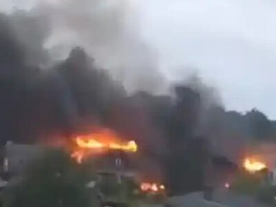 У Підмосков'ї після роботи ППО виникли пожежі