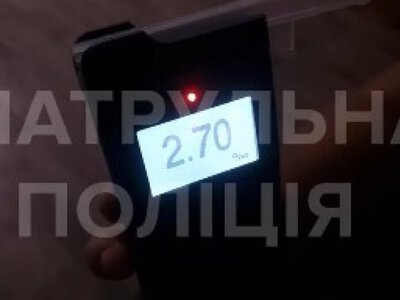 У Кривому Розі патрульні зупинили нетверезого водія