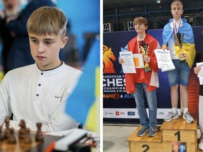 Юний шахіст з Івано-Франківська Максим Паньків став дворазовим чемпіоном Європи