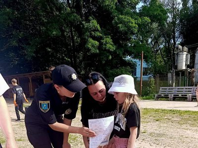 На Охтирщині поліція нагадала дітям та батькам про безпеку на воді
