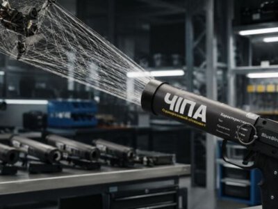 В Україні запустили серійне виробництво сіткометів «Чіпа» для перехоплення FPV-дронів