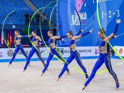 Українські гімнастки вибороли бронзу на етапі Кубка світу