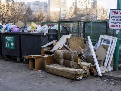 У Черкасах планують створити окрему систему збору великогабаритного сміття