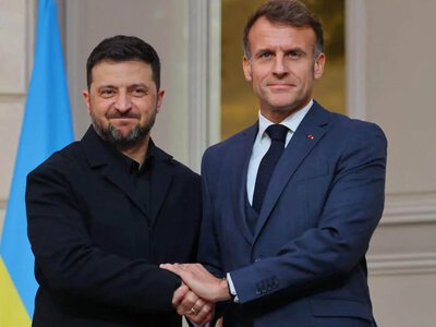 Зеленський прибув до Парижа для участі у зустрічі лідерів коаліції рішучих