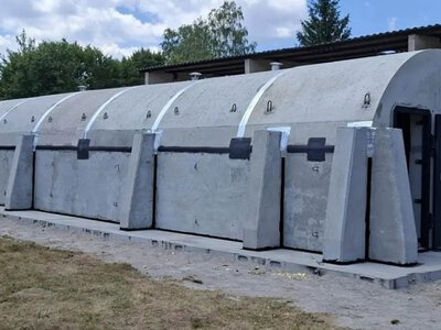 У Шептицькому встановили нове мобільне укриття