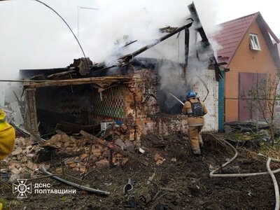 Полтавщину атакували безпілотники, поранено трьох людей (фото)