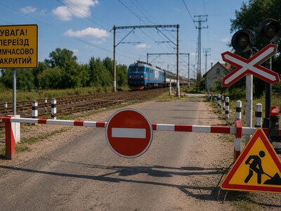 У місті біля Рівного через ремонт колії закриють залізничний переїзд