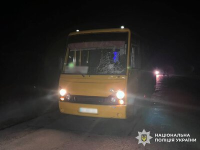 У Звягелі маршрутка збила пішохода: чоловік загинув