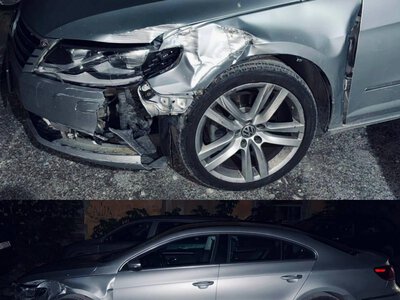 У Рівному чоловік без дозволу взяв чуже авто, в’їхав в електроопору та втік з місця ДТП
