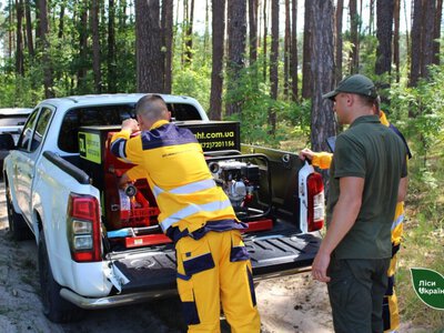 Пожежну станцію Шосткинського надлісництва посилили лісопожежним модулем