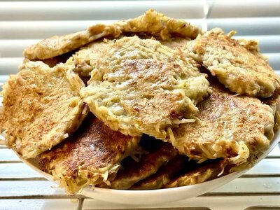  Картопляно-кабачкові терті пляцки 