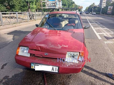 На проспекті в Миколаєві ЗАЗ врізався в Hyundai: рух ускладнений