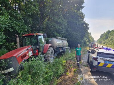Водій Daewoo Lanos загинув внаслідок зіткнення з трактором на Львівщині