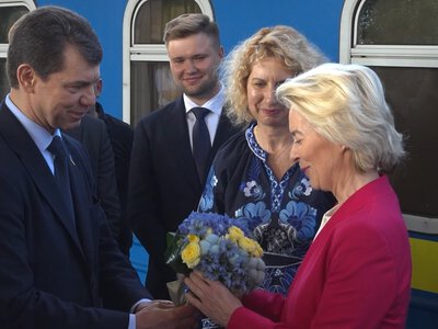 Кілька лідерів Європи прибули до Києва для переговорів щодо оборони, вступу України до ЄС та підготовки до зими