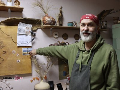 «Найлюдяніша справа — займатись творчістю», — ветеран Андрій Тирса про шлях у кераміці, війну і свободу творити