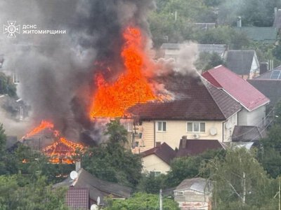 Відомо про чоловіка, який вчора постраждав під час пожежі в будинку на проспекті Миру