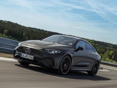 Запас ходу 670 км і 3 с до сотні: Mercedes створив конкурента Tesla 3 Performance (ВІДЕО)