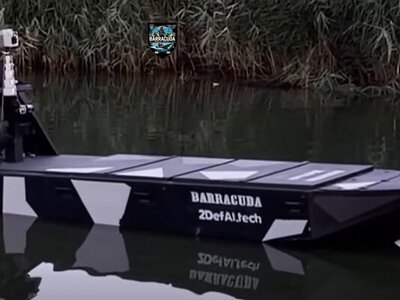 У ВМС ЗСУ показали роботу морського дрона Barracuda (ВІДЕО)