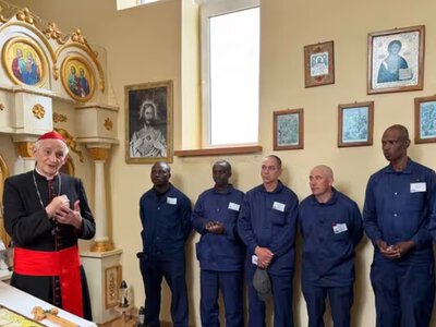 Делегація Святого Престолу відвідала табір для утримання російських військовополонених в Україні