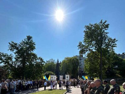 Урочистості в Тернополі: як місто відзначило День Української Державності та 1038-му річницю хрещення Русі