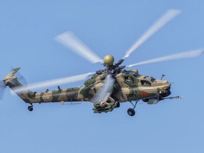 Сили безпілотних систем дроном збили російський вертоліт у Бєлгородській області (відео)