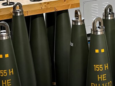 Україна отримала від Rheinmetall першу партію далекобійних артснарядів