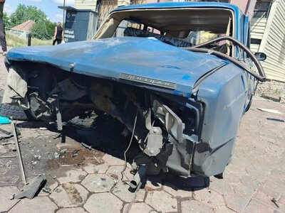  У Краматорську FPV-дрон влучив у цивільний автомобіль: п'ятеро поранених 