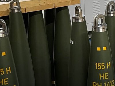 Україна вперше отримала новітні 155-мм снаряди, виготовлені на новому підприємстві в Німеччині