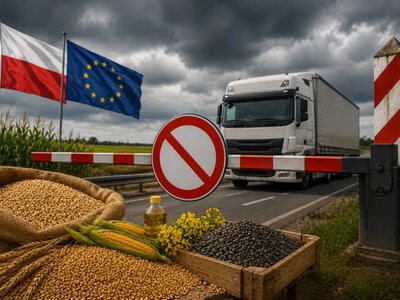 Польща зберігає заборону на агропродукцію з України