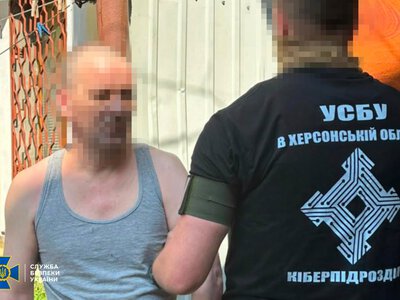СБУ: у Херсоні затримано російського агітатора