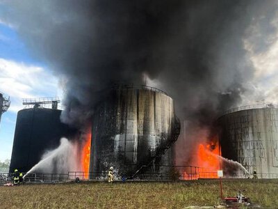 Росіянці атакували термінал «Кернел» на Одещині – знищено майже 25 тис. тонн олії (ФОТО)