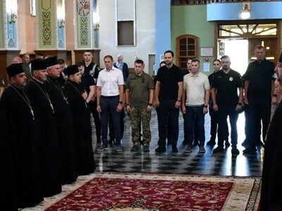 У соборі Рівного помолилися за захисників та вшанували пам’ять загиблих Героїв