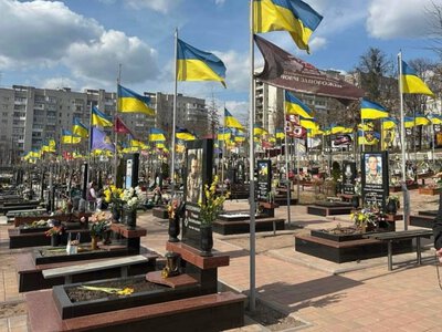 Військове кладовище закривають через відсутність місць
