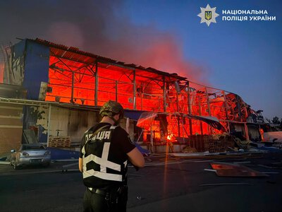 Наслідки нічної атаки на Київ: двоє загиблих та поранені