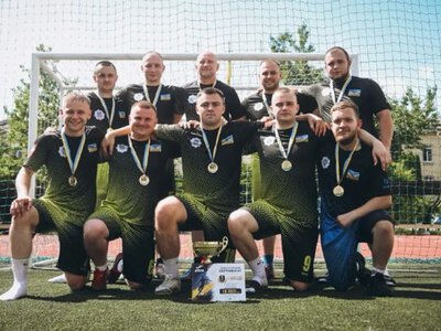 Камінь-Каширські поліцейські – чемпіони: команда виграла турнір із мініфутболу до Дня Української Державності