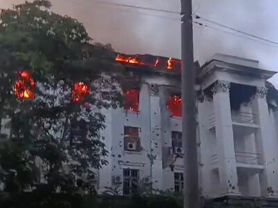 У Херсоні ворог знищує будівлі закладів морської освіти (фото, відео)