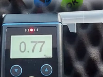 Ковельські патрульні за ніч виявили двох нетверезих водіїв: 0,58 і 0,77 проміле