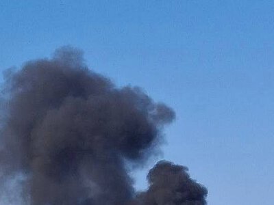Атака на Миколаїв реактивними шахедами: над містом стовп чорного диму