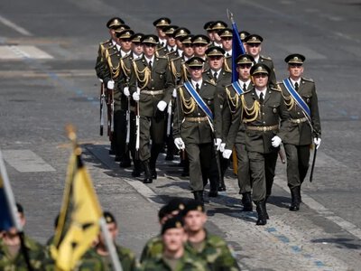 Українські військові вперше в історії пройдуть маршем на військовому параді у Брюсселі