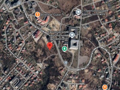 В Ужгороді в районі основного корпусу УжНУ планують збудувати квартал для 2 тисяч людей
