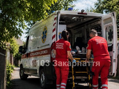 На Тячівщині підліток через падіння із самокату потрапив до лікарні